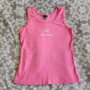 💌SOLD💌 2000's John Deere Pink Tank Top